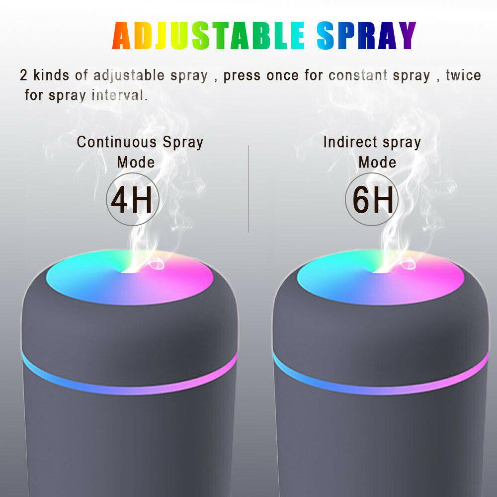 Aroma Essential Oil Diffuser Grain Ultrasonic Air LED Aromatherapy Humidifier - Nioor