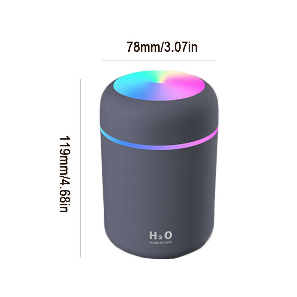 Aroma Essential Oil Diffuser Grain Ultrasonic Air LED Aromatherapy Humidifier - Nioor