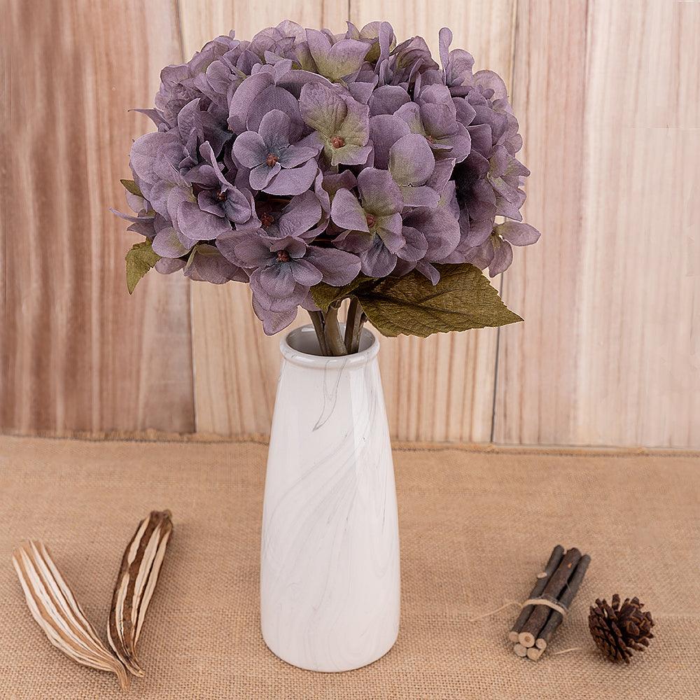 Artificial Flowers Hydrangea Branch Home Wedding Decor Autum - Nioor