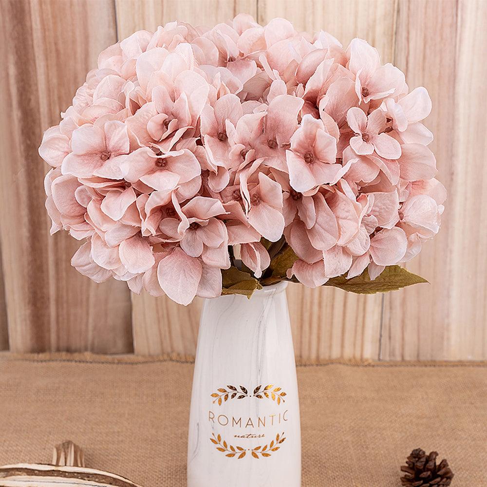 Artificial Flowers Hydrangea Branch Home Wedding Decor Autum - Nioor