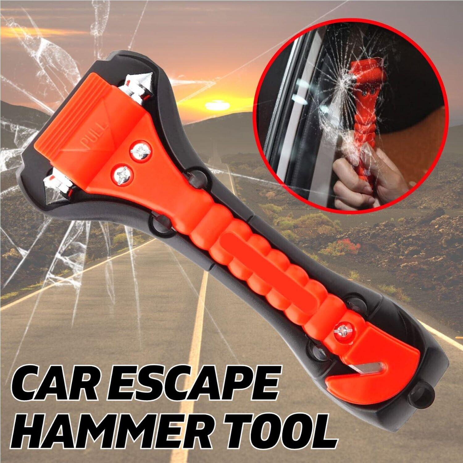 AUTO Car Safety Emergency Escape Hammer Tool Seatbelt Cutter Window Breaker - Nioor