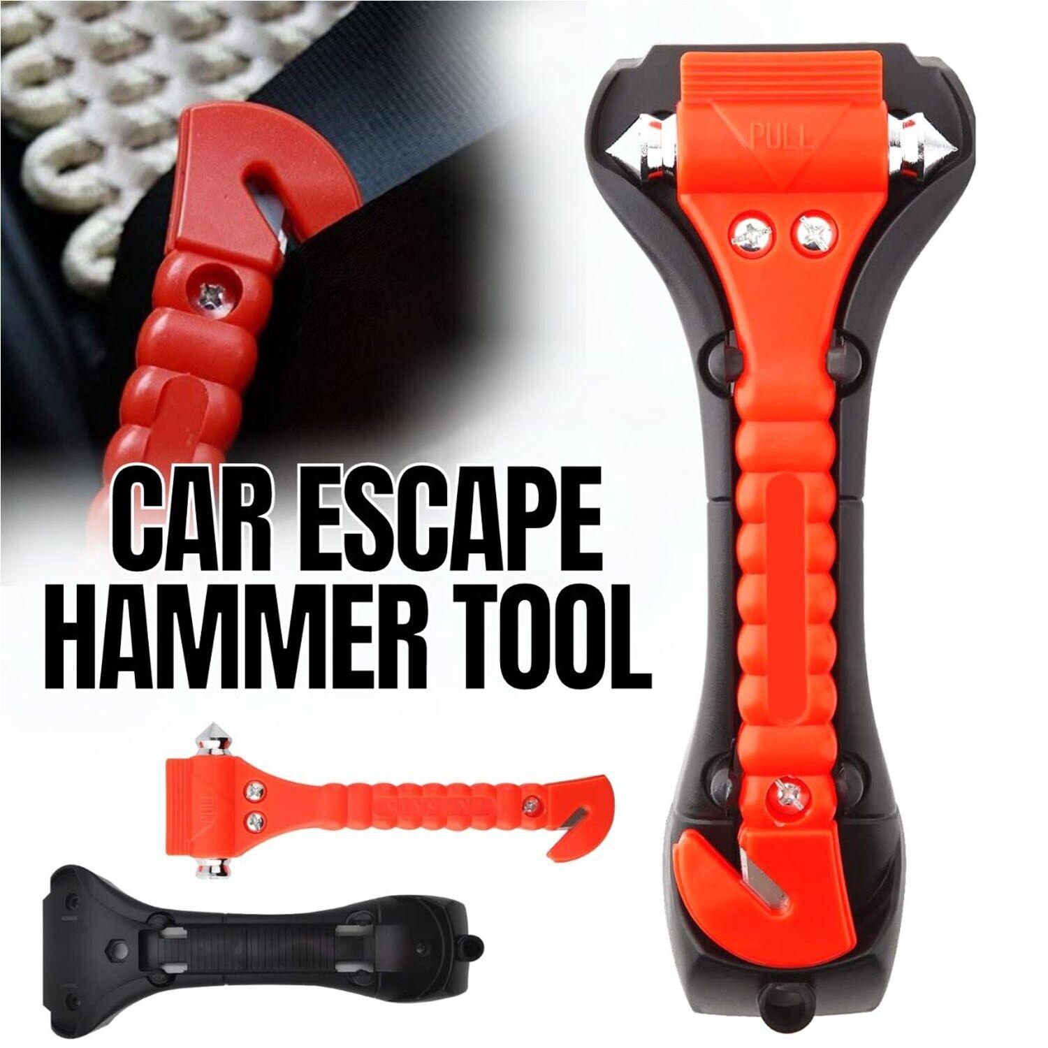 AUTO Car Safety Emergency Escape Hammer Tool Seatbelt Cutter Window Breaker - Nioor