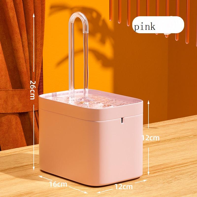 Automatic Cat Water Fountain Auto Filter USB Electric Mute Cat Drinker Bowl 1.5L Recirculate Filtring Drinker For Cats Pet Water Dispenser - Nioor