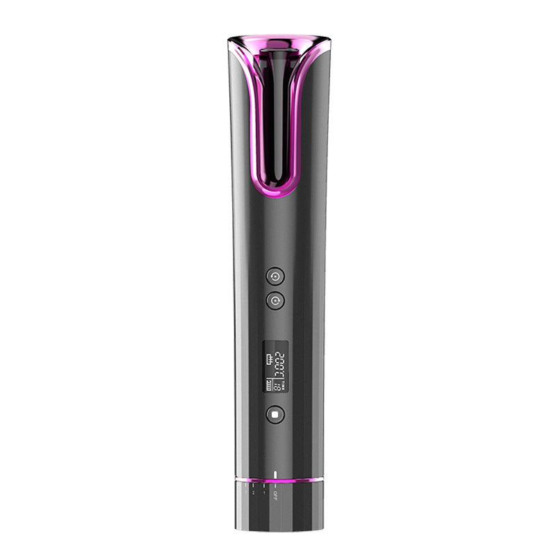 Automatic Hair Curler USB Cordless Wireless Auto Ceramic Curling Iron Hair Waver T Waves Iron Curling Wand Air Curler - Nioor