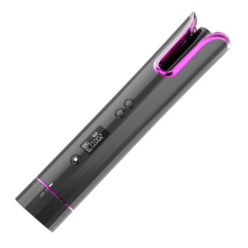 Automatic Hair Curler USB Cordless Wireless Auto Ceramic Curling Iron Hair Waver T Waves Iron Curling Wand Air Curler - Nioor