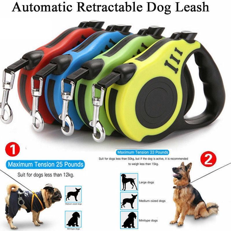 Automatic Retractable Dog Leash Pet Collar Automatic Walking Lead FreeLeash - Nioor