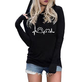 Autumn And Winter European And American Alphabet Embroidery Long Sleeve Slim Hoodie - Nioor