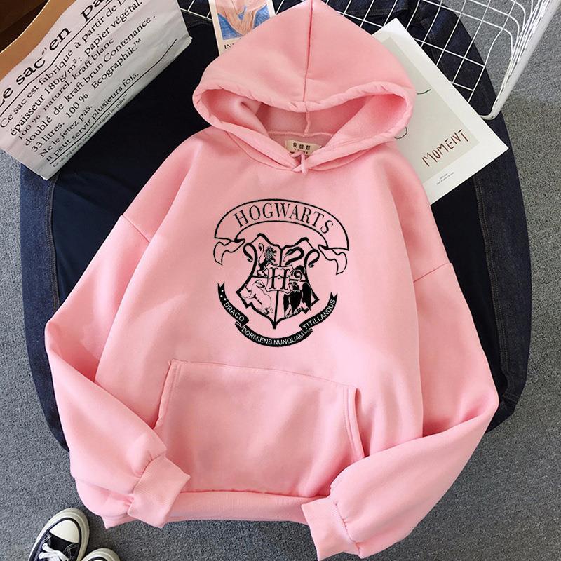 Autumn And Winter European And American Style Casual Loose-fitting Hoodie Sweater Personalized Printing University Style All-matching - Nioor