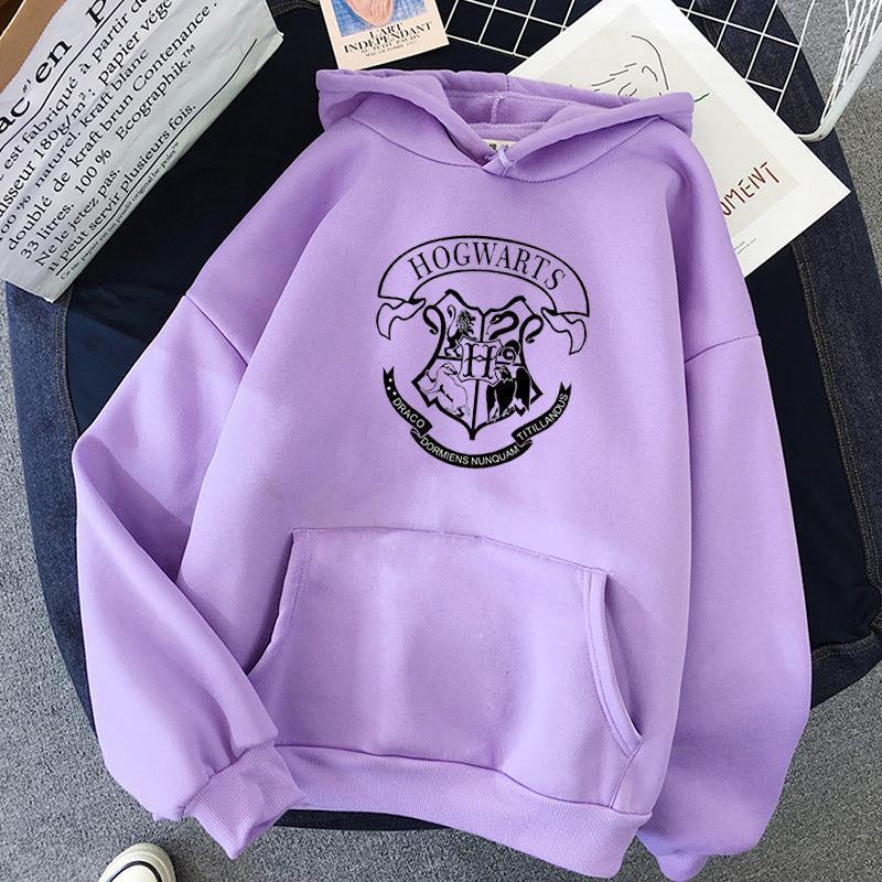 Autumn And Winter European And American Style Casual Loose-fitting Hoodie Sweater Personalized Printing University Style All-matching - Nioor