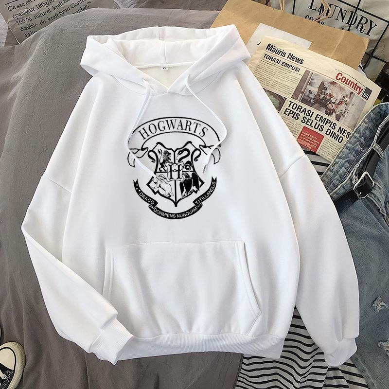 Autumn And Winter European And American Style Casual Loose-fitting Hoodie Sweater Personalized Printing University Style All-matching - Nioor