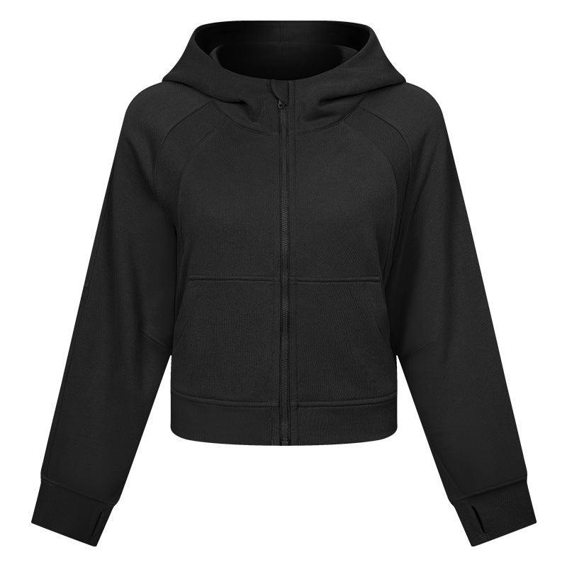 Autumn And Winter Women's Sports Fitness Running Sweatshirt Jacket - Nioor