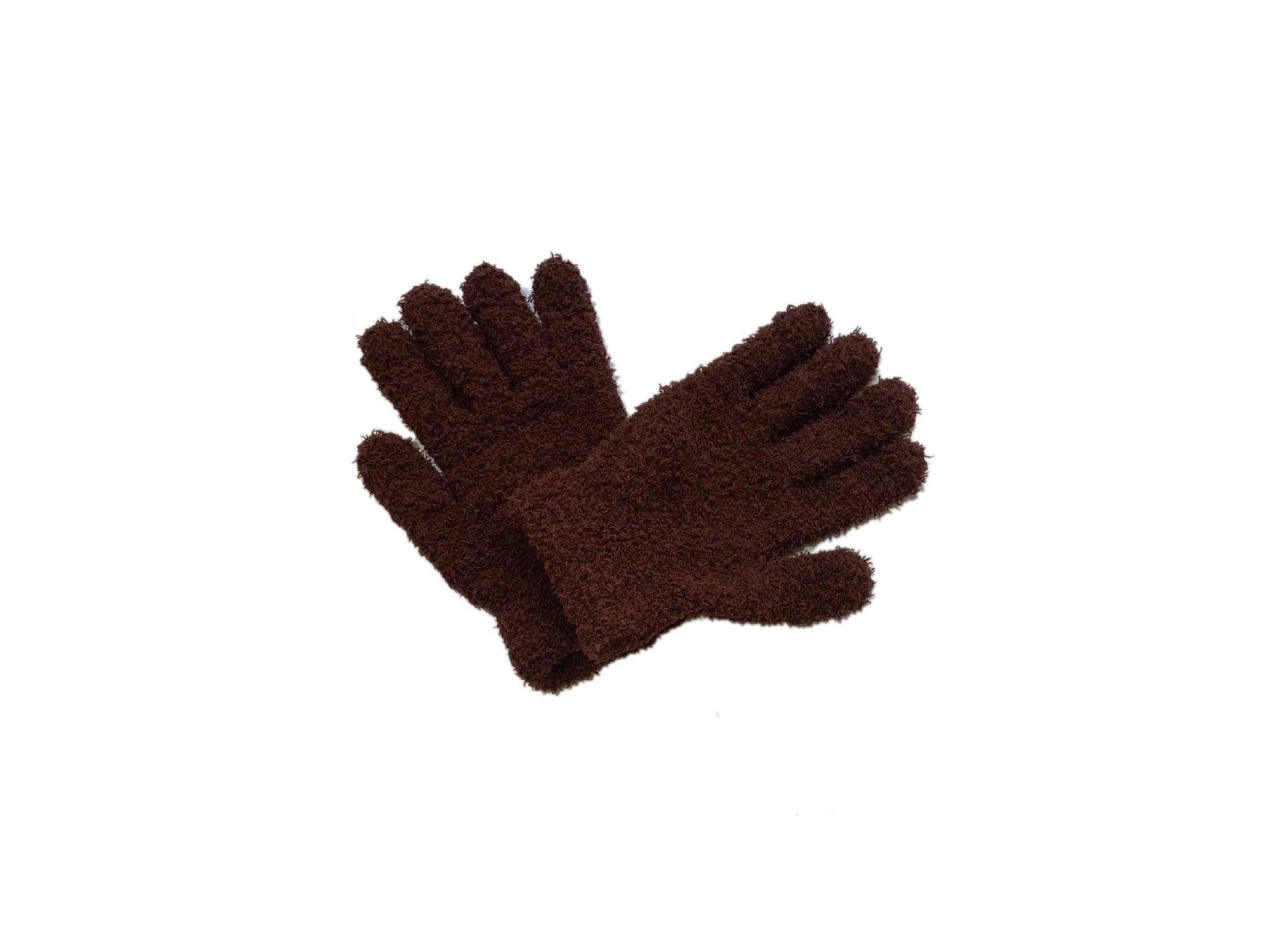 Cute Plush Gloves Women's Winter Thickening - Nioor