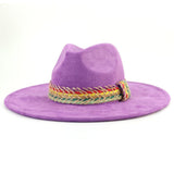 New Wide Brim Top Hat For Women - Nioor