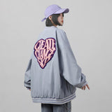 Korean Style Loose Love Country Tide Street BF Jacket - Nioor