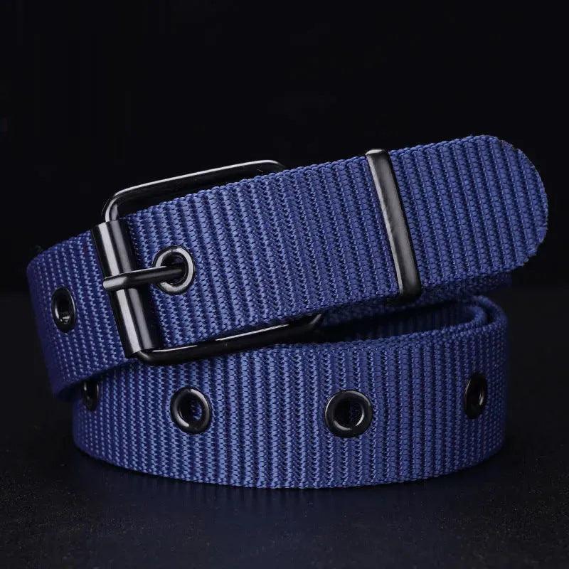 Porous Pin Buckle Canvas Belt Fashion All-matching - Nioor