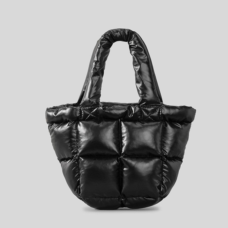 Soft Down Bag For Women Fashionable And Minimalist