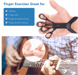 Silicone Grip Device Finger Exercise Stretcher Arthritis Hand Grip Trainer Strengthen Rehabilitation Training To Relieve Pain - Nioor