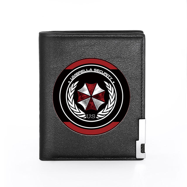 Umbrella Corporation Theme Printing Leather