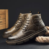 Men's Tooling British Style Retro Men's Boots