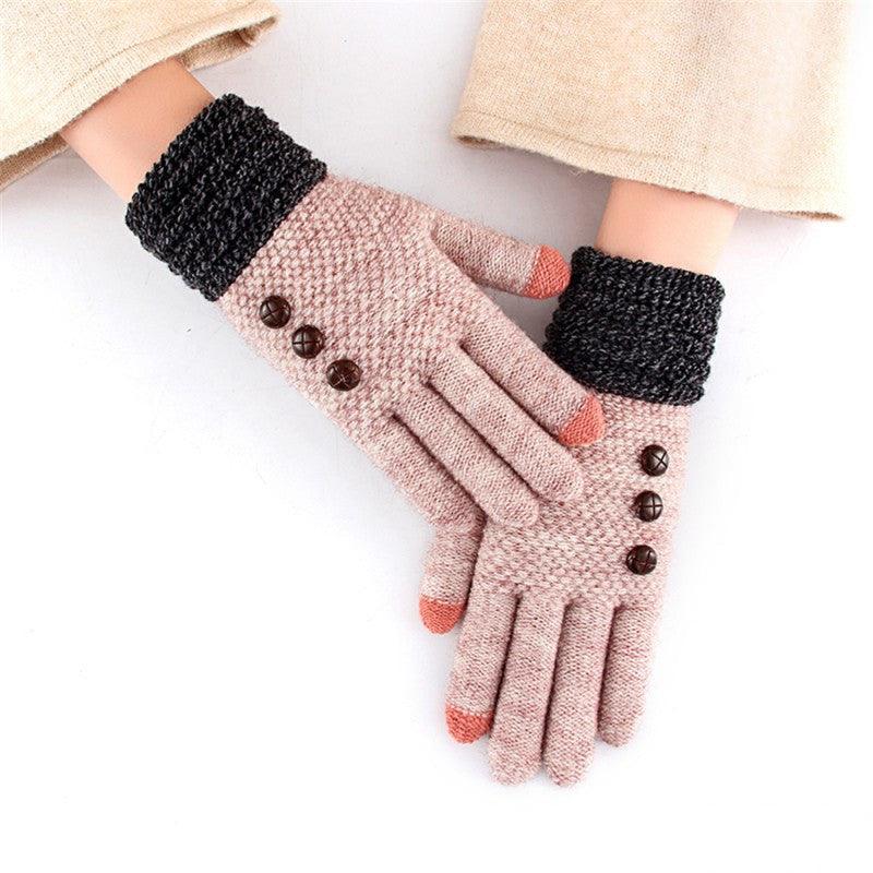 Touch Screen Riding Cute Game Split Finger Gloves - Nioor