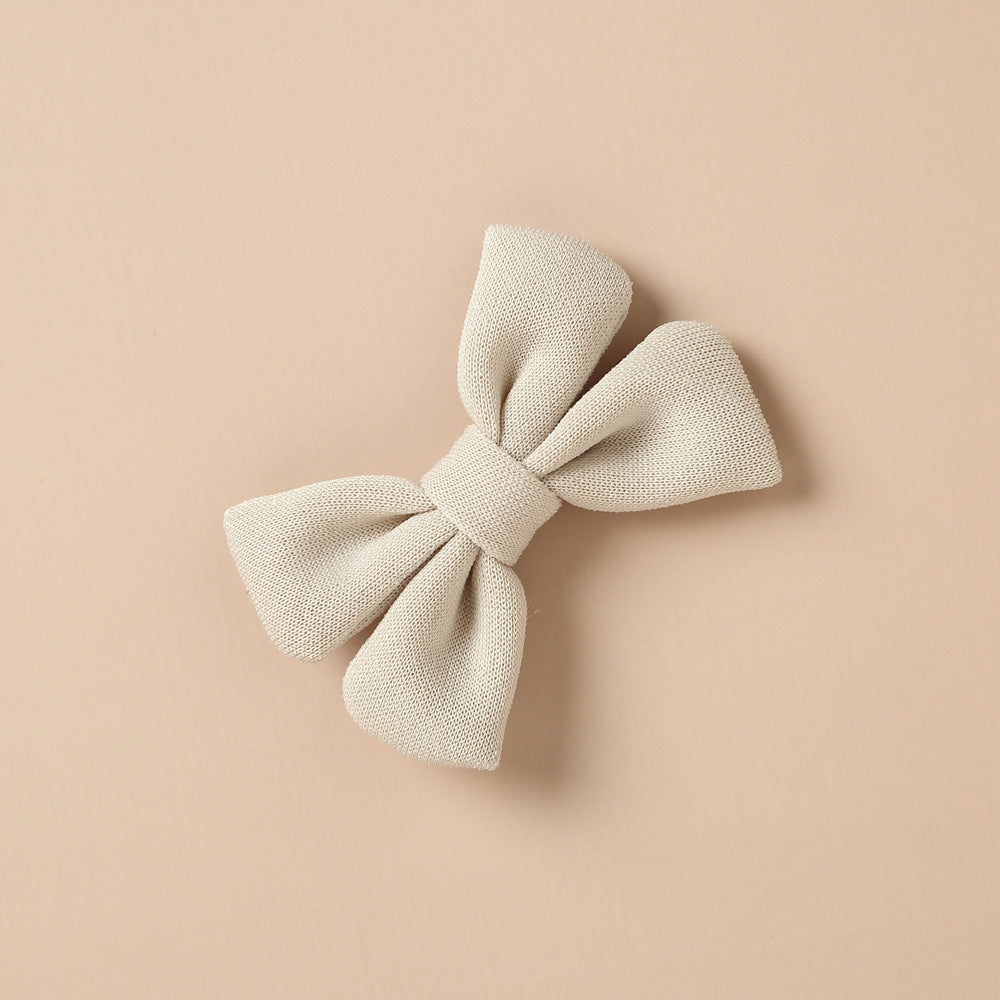 Retro Style Bow Children's Hair Edge Clip Jewelry