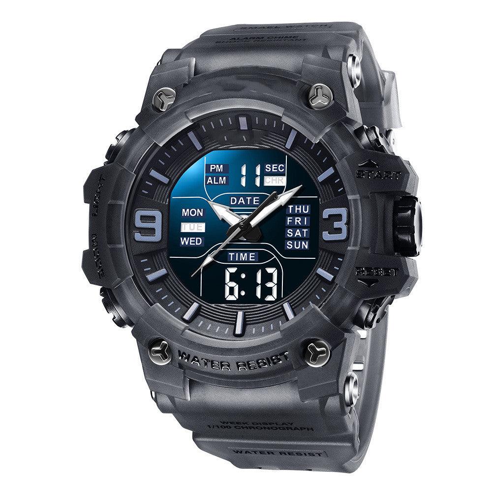 Men's Sports Waterproof Multifunctional Electronic Watch - Nioor