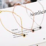 100 Language Color Photo Text Bracelet