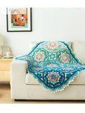 Beautiful Muxia Parquet Weaving Handmade DIY Yarn Ball Blanket Material