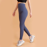 Fleece Pregnant Women Lightweight Autumn And Winter High Elastic Buttocks Leggings - Nioor