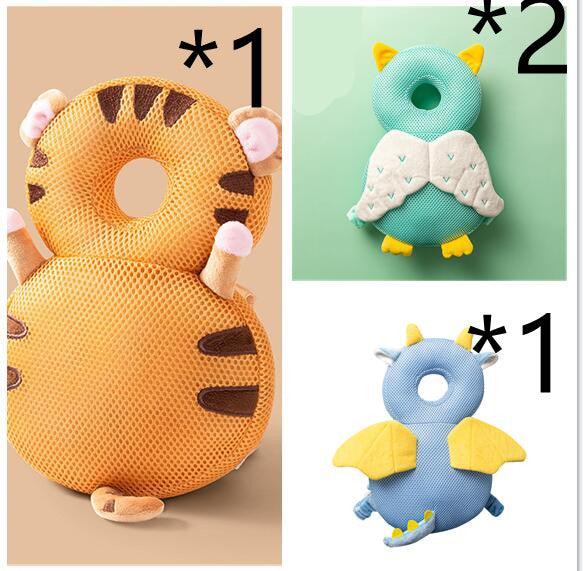 Baby Toddler Headrest Child Protection Baby Head Protection Cushion Cute Angel Wings - Nioor