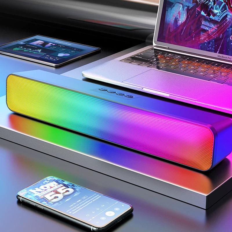 RGB Colorful LED Light Bluetooth Speaker - Nioor