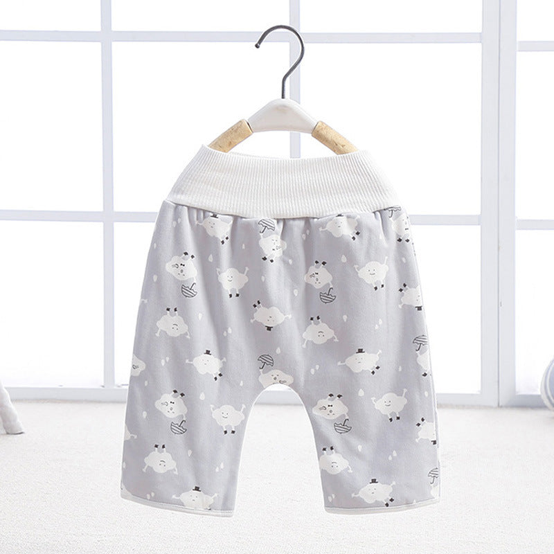 Leak-proof Washable Baby Cotton Diaper Pants