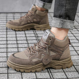 Men's Thick Sole Increased By High-top Casual Shoes - Nioor