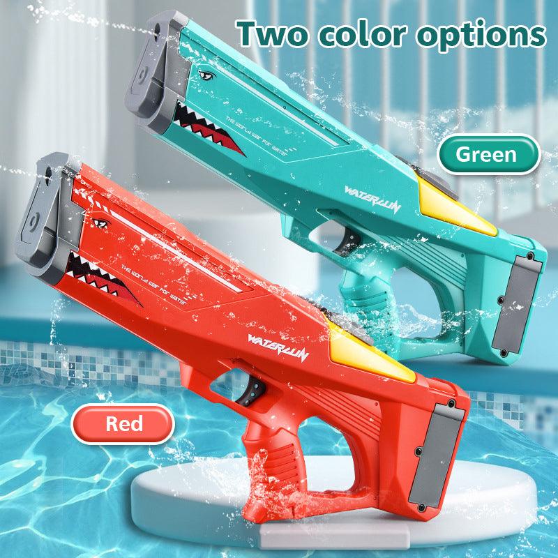 Automatic Electric Water Gun Toys Shark High Pressure Outdoor Summer Beach Toy Kids Adult Water Fight Pool Party Water Toy - Nioor