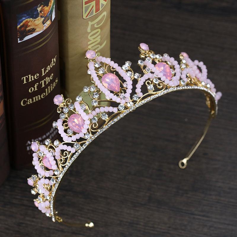 Cake Crown Children's Princess Bridal Wedding Headdress - Nioor