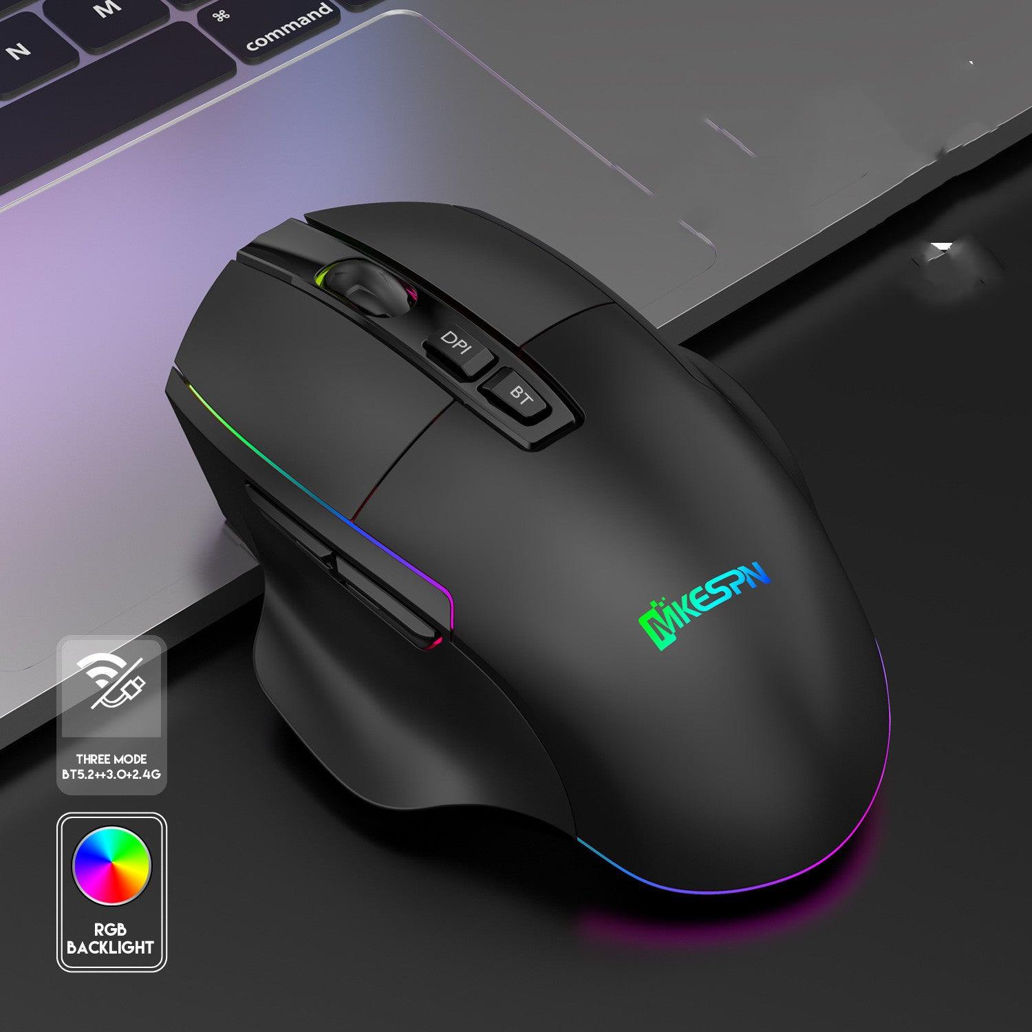 Rechargeable Wireless RGB Gaming Mouse High-value Gaming Mouse - Nioor