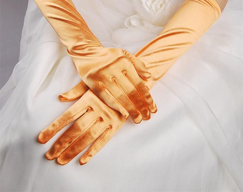 Bridal Gloves Wedding Dress Show Banquet - Nioor