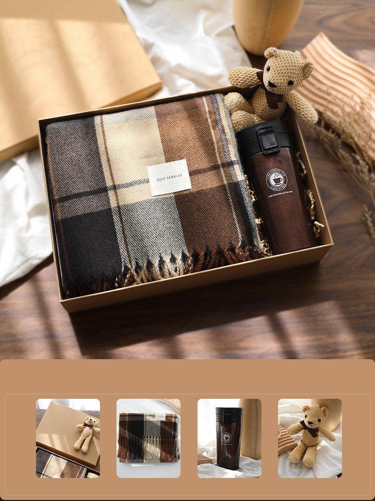 Men's Practical Scarf Gift Box Set - Nioor