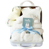 Baby Gift Box Thick Quilted Polar Bear Romper Jumpsuit For Men And Women