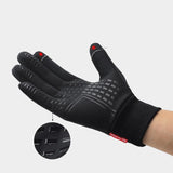 Anti-splash Water Warm Windproof Sports Touch Screen Cycling Skiing Gloves - Nioor