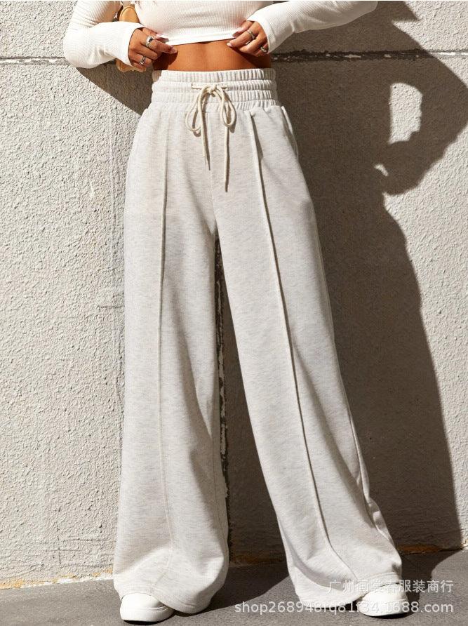 New Women's Casual Straight-leg Pants - Nioor