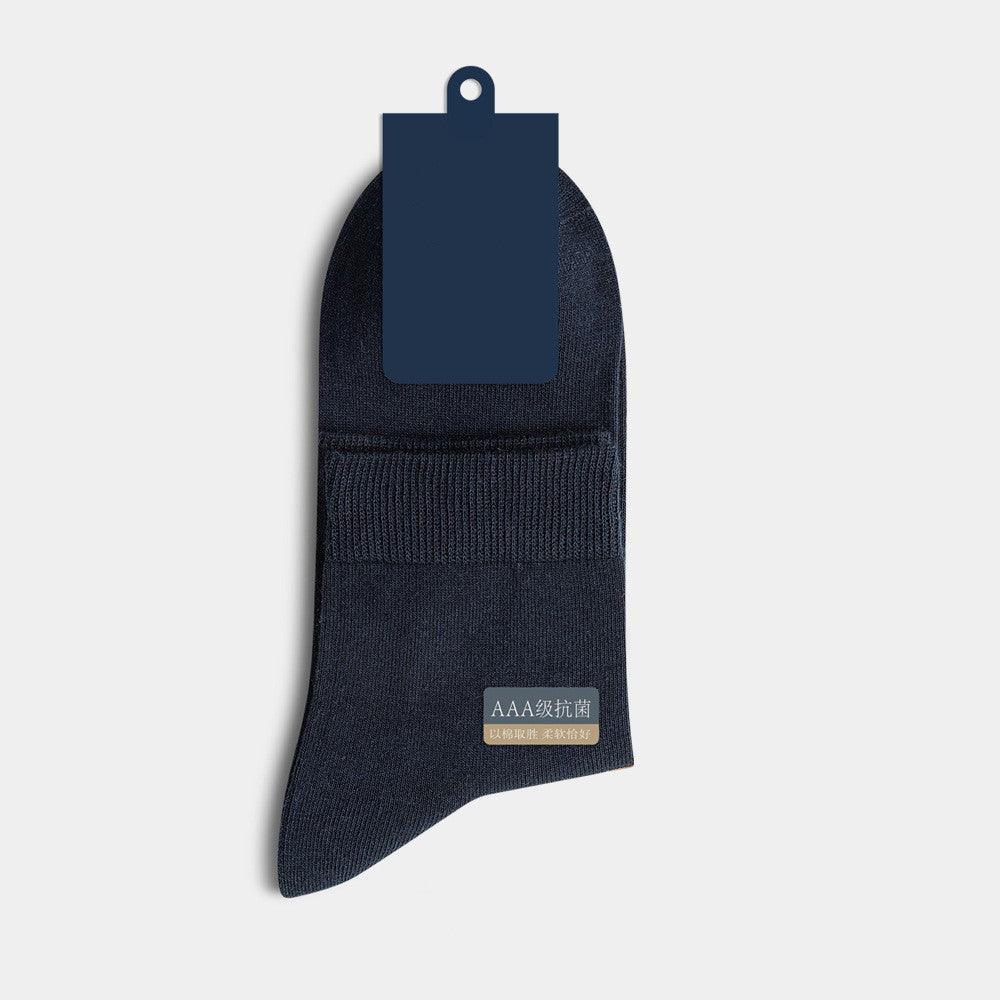 Men's Fashion Antibacterial Cotton Mid-calf Socks - Nioor