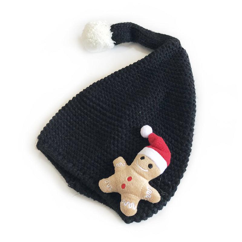 Cute Autumn And Winter Thermal Head Cover Casual Knitted Wool Hat - Nioor