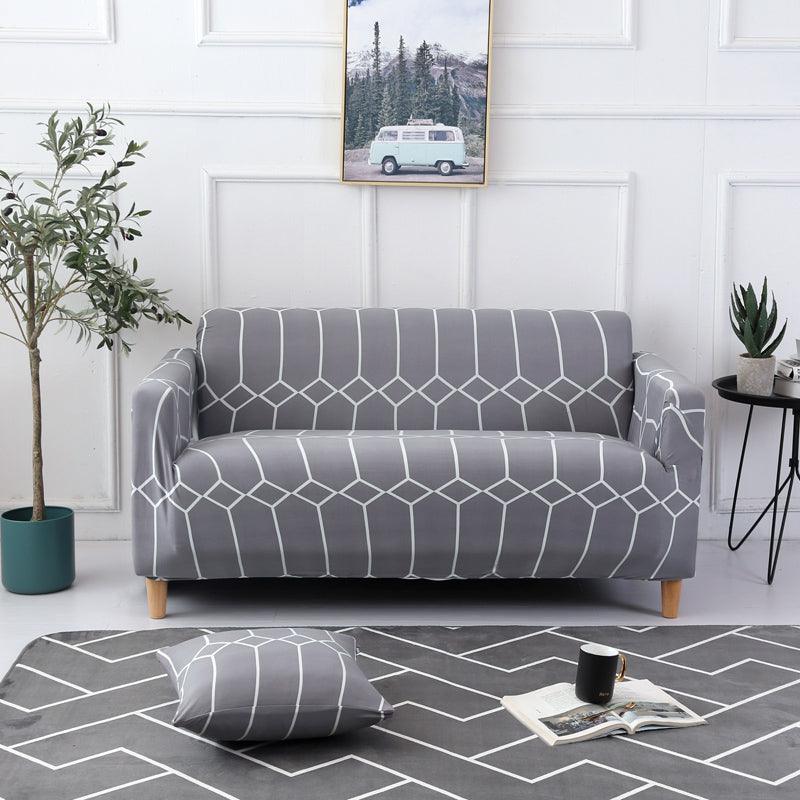 Stretch Sofa Cover All-inclusive Lazy Sofa Cover Elastic Cover Can Cover The Sofa - Nioor