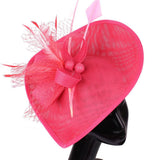 Retro Restaurant Party Headdress Ladies Banquet Hat Feather Hair Accessories - Nioor