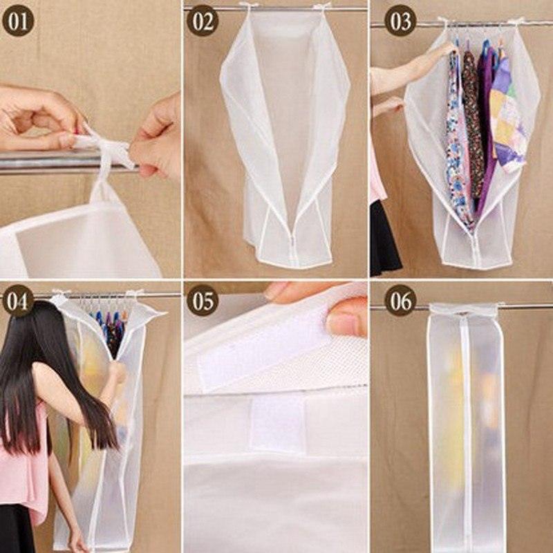 Bags for Storing Clothes Garment Bag Suit Coat Dust Cover Protector for Cloth Wardrobe Storage Bag for Clothes Socks Organizer - Nioor