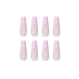 Ballet Wear Manicure Finished False Nail - Nioor