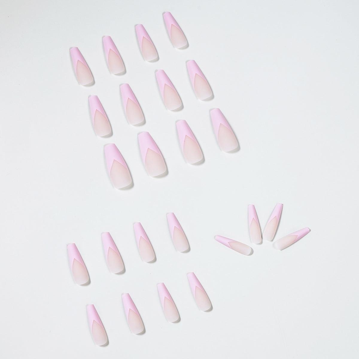 Ballet Wear Manicure Finished False Nail - Nioor