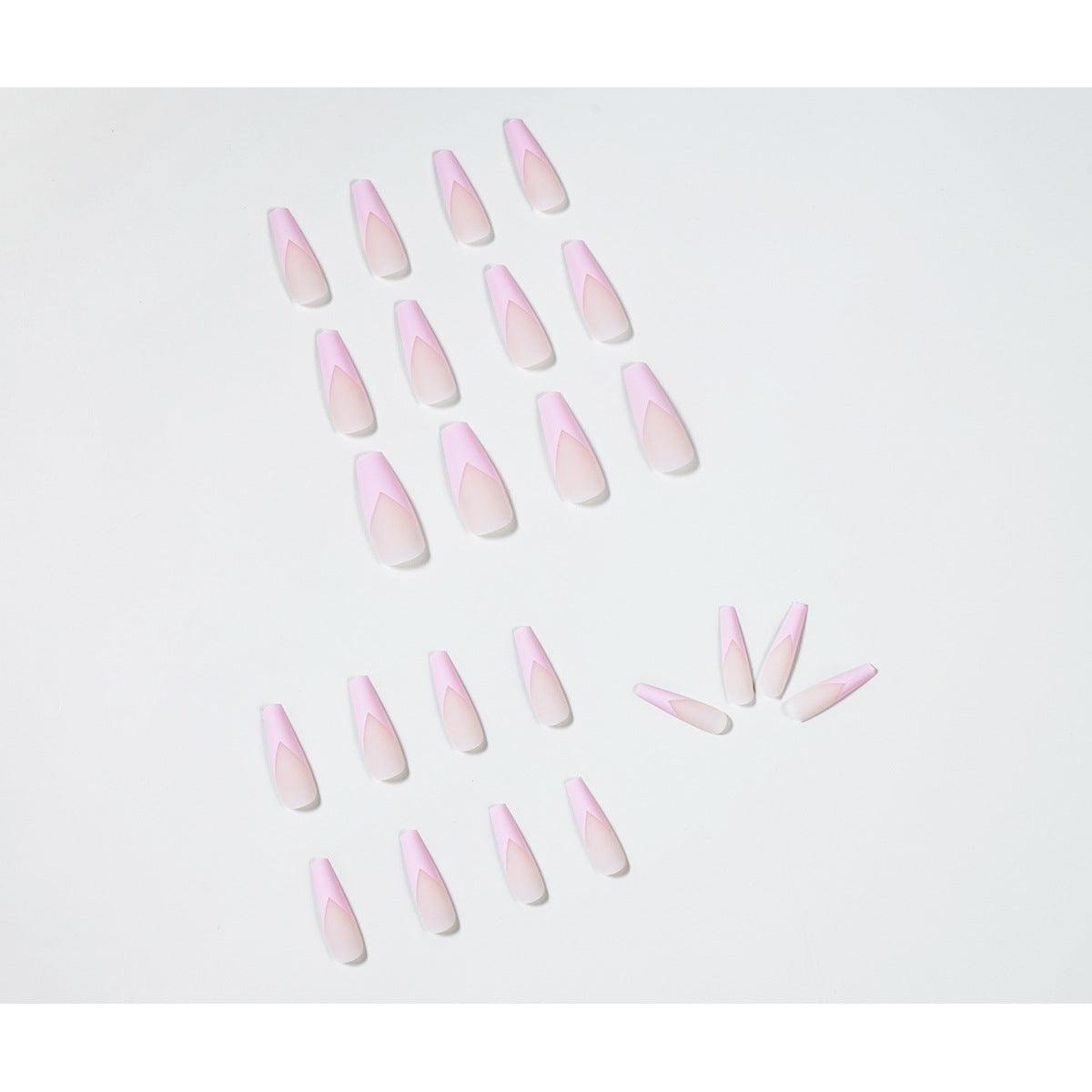 Ballet Wear Manicure Finished False Nail - Nioor