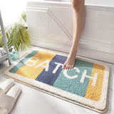 Bathroom Absorbent Floor Mats For Bathroom Non Slip Mats - Nioor